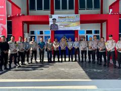 Kapolsek Rumbai Pimpin Patroli Skala Besar ke Lapas Narkotika Klas IIB Rumbai